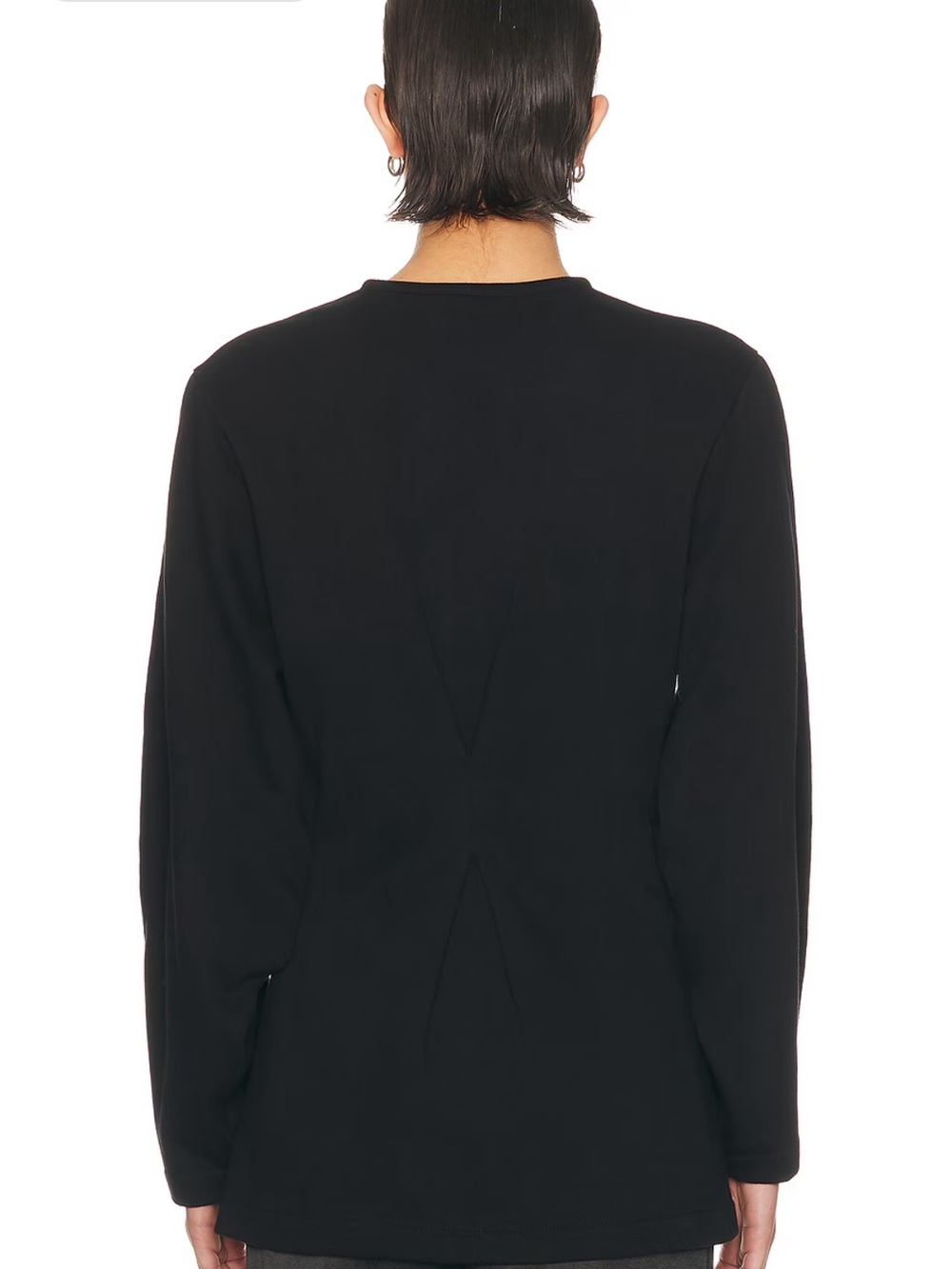 Chan Luu Black Hook-Front Blazer Jacket - Picture 2 of 3